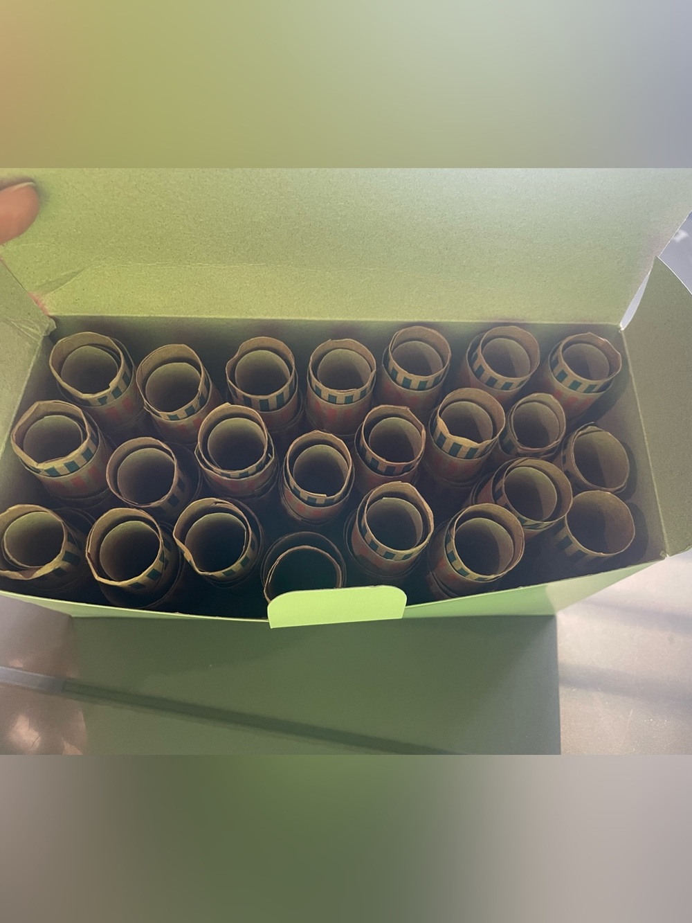 Paper coin wrappers ( 105 pcs)